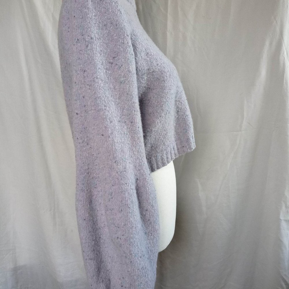 Purple Haze Sweater with Balloon Sleeves by MILLY